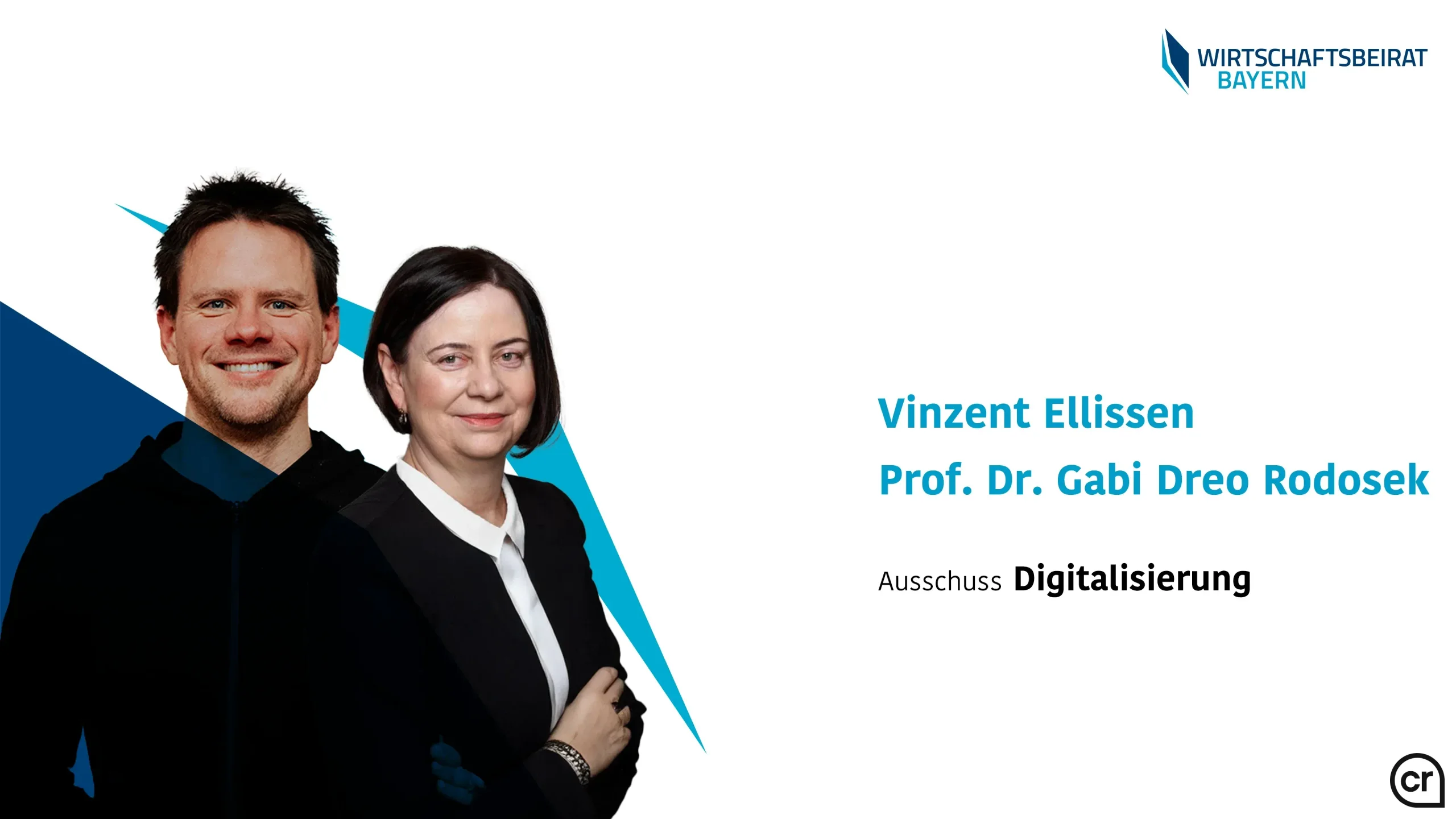 Gabi Dreo & Vinzent Ellissen - Digitalausschuss Wirtschaftsbeirat Bayern